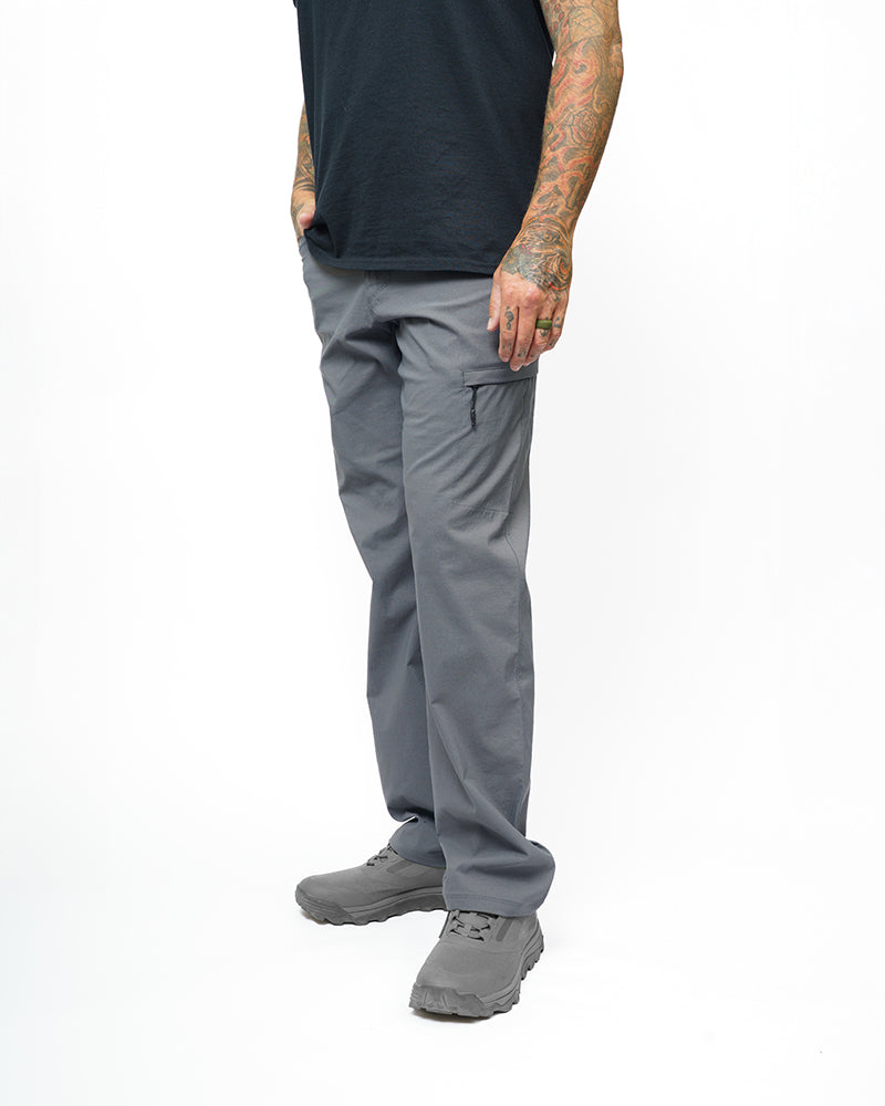 Off The Grid Surplus - Lancer Standard Fit Pant - Iron Gate - Front left, casual pose