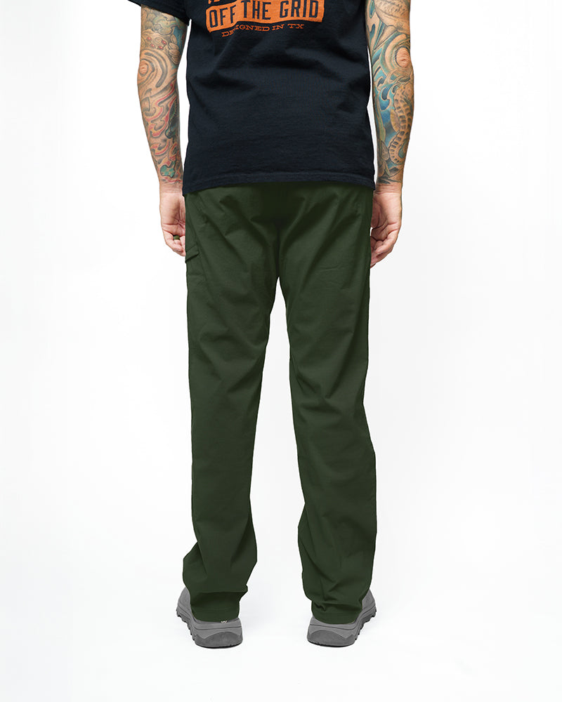 Off The Grid Surplus - Lancer Standard Fit Pant - Dk Army - Rear