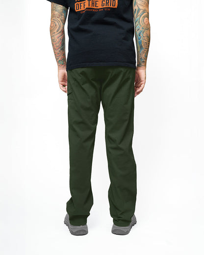 Off The Grid Surplus - Lancer Standard Fit Pant - Dk Army - Rear