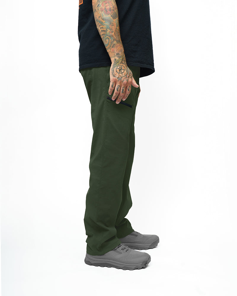 Off The Grid Surplus - Lancer Standard Fit Pant - Dk Army - Rigth side