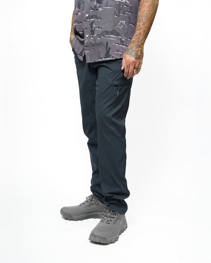 Off The Grid Surplus - Lancer Taper Fit Pant - Vulcan Navy - Front left, casual pose