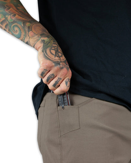 Off The Grid Surplus - Lancer Standard Fit Pant - Deadwood - Knife pocket detail