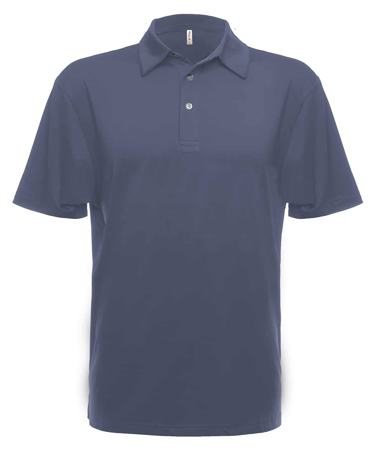 SpectraUSA - UPF 50 Performance Polo - Front - Air force blue
