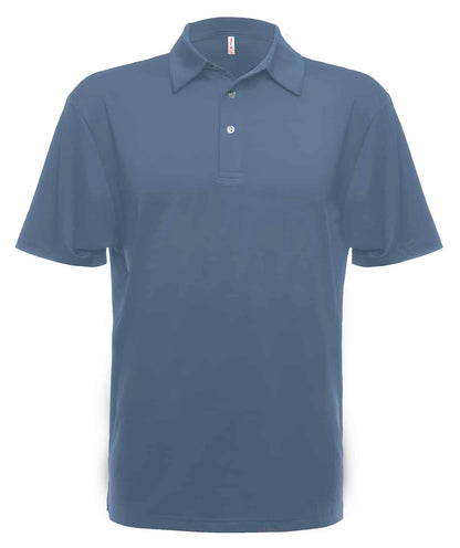 SpectraUSA - UPF 50 Performance Polo - Front - Air force blue