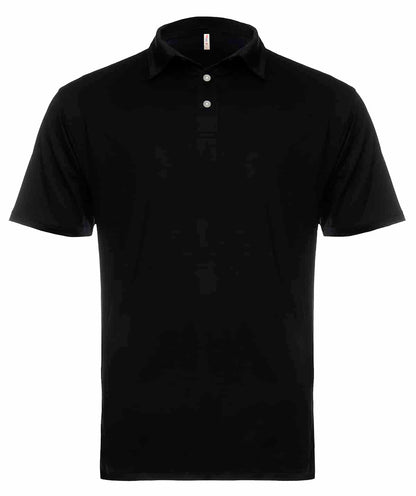 SpectraUSA - UPF 50 Performance Polo - Front - Black