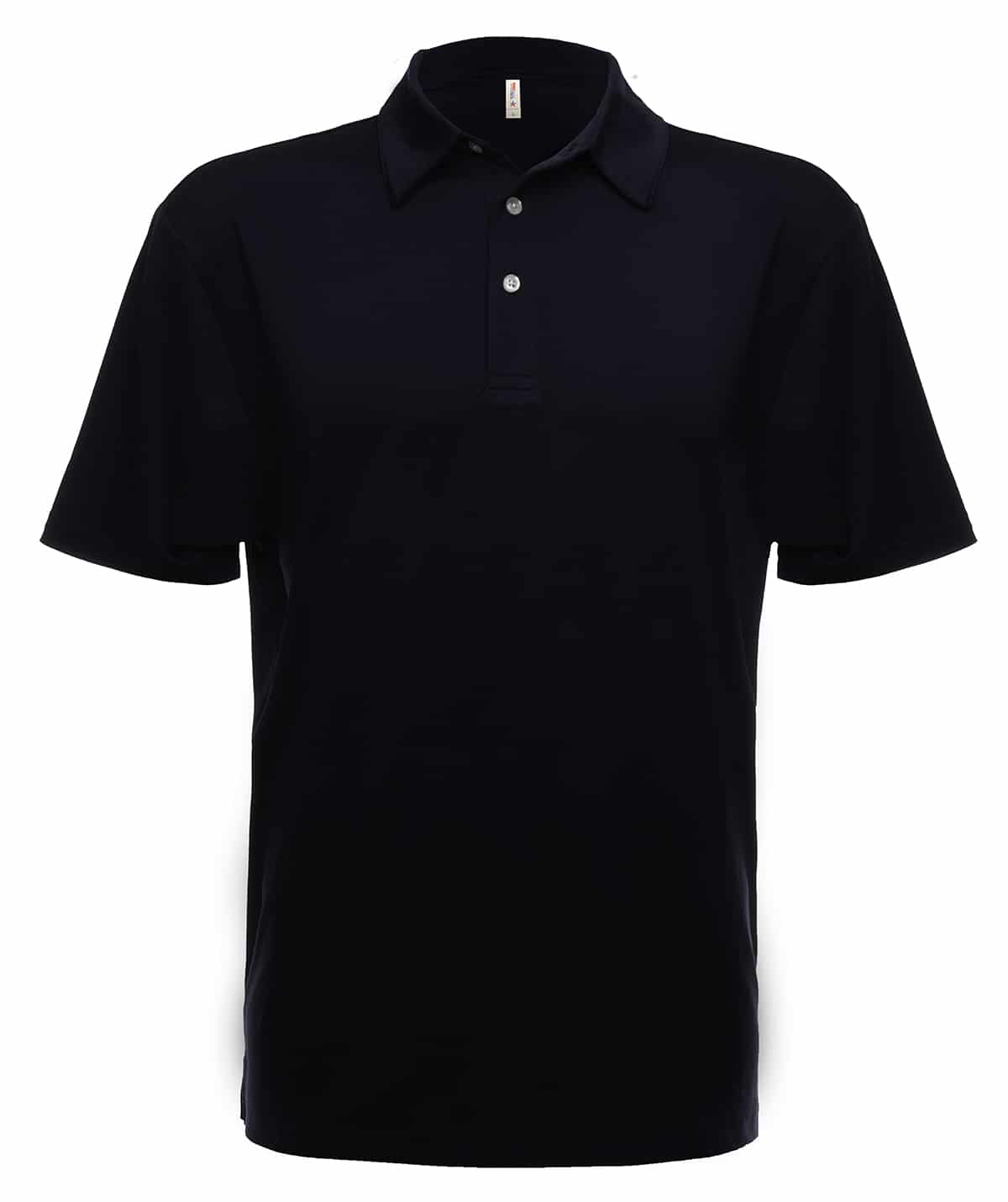 SpectraUSA - UPF 50 Performance Polo - Front - Black