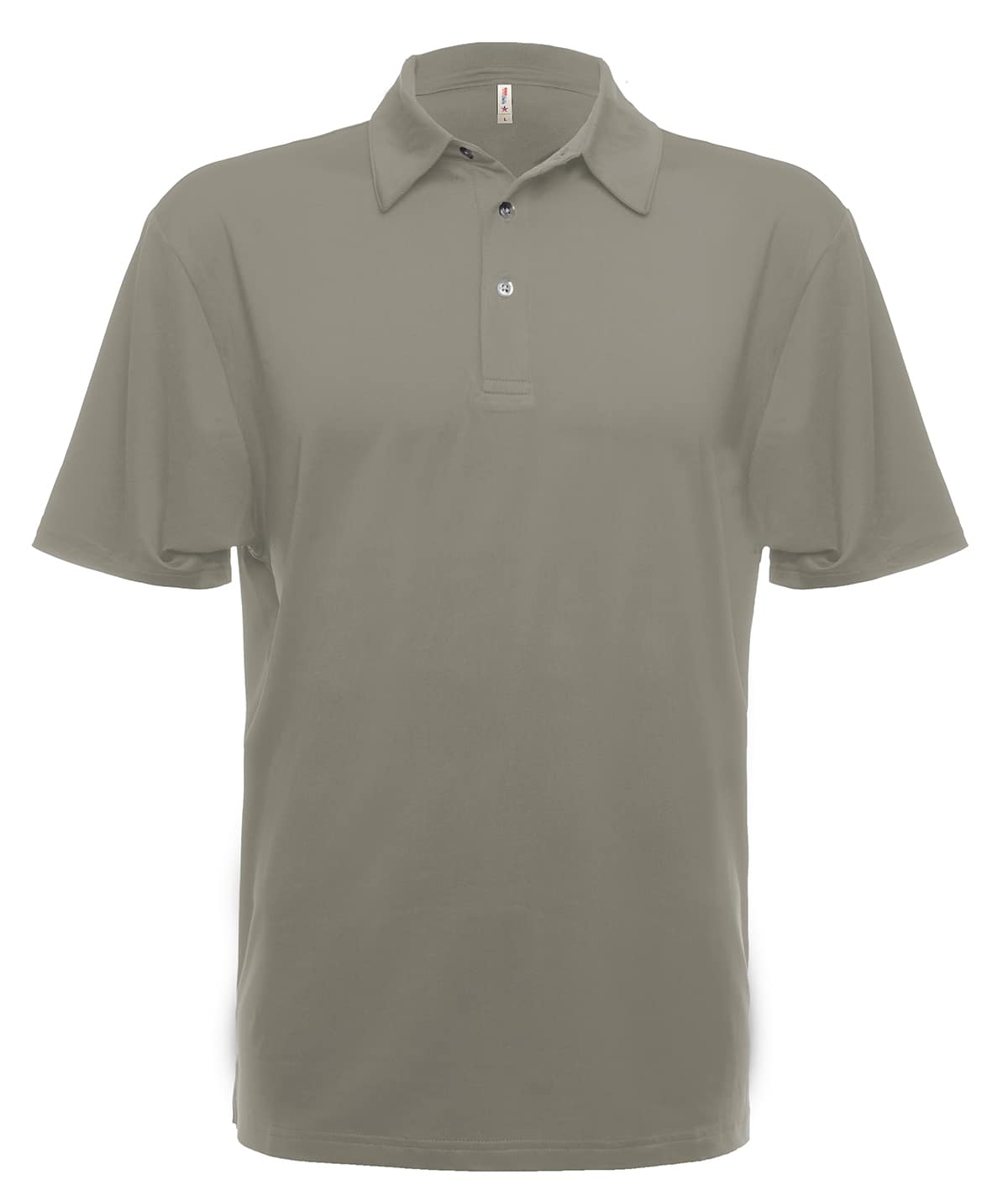 SpectraUSA - UPF 50 Performance Polo - Front - Warm grey