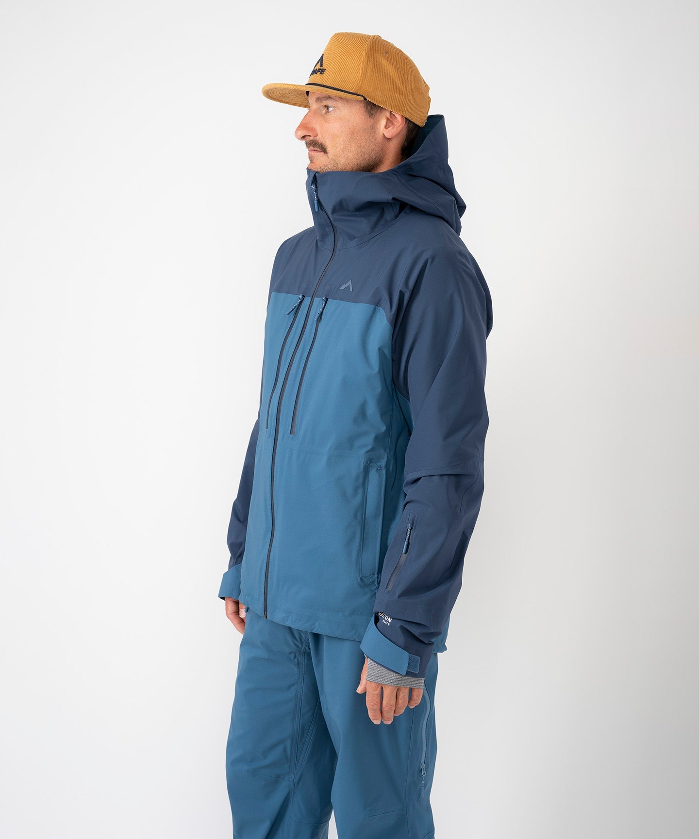 Strafe Outerwear - Pyramid Jacket - Left torso - Blue Water