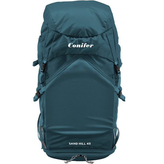 Conifer - 45 Liter Sand Hill Hiking & Trekking Pack - Front - Mediterranean