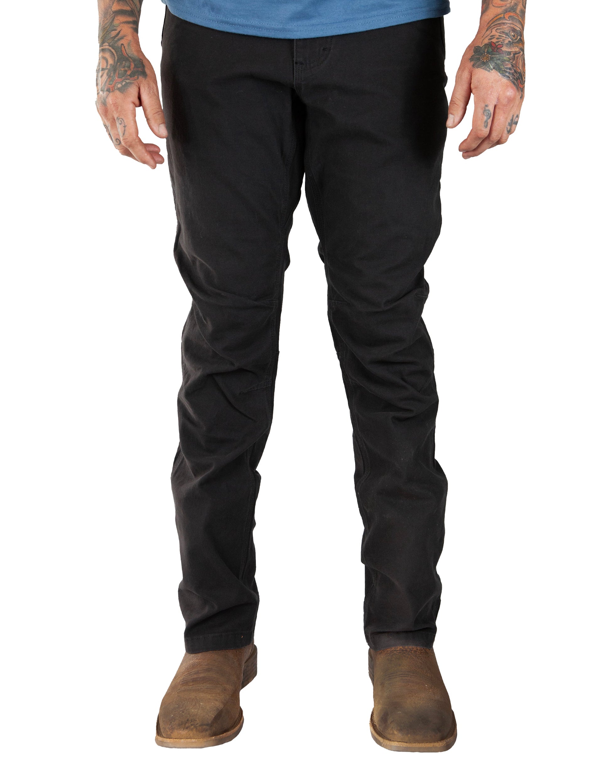 Off The Grid Surplus - Trailblazer Boot Cut Pants - Black - Front