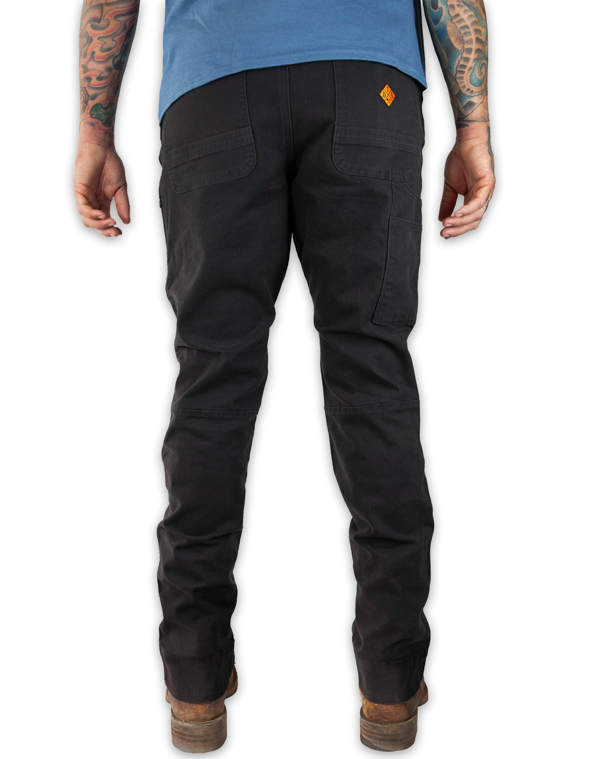 Off The Grid Surplus - Trailblazer Boot Cut Pants - Black - Rear