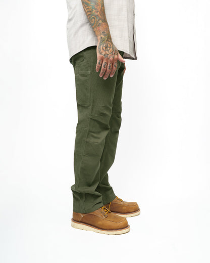 Off The Grid Surplus - Trailblazer Standard Fit Pants - DK Olive - Right side