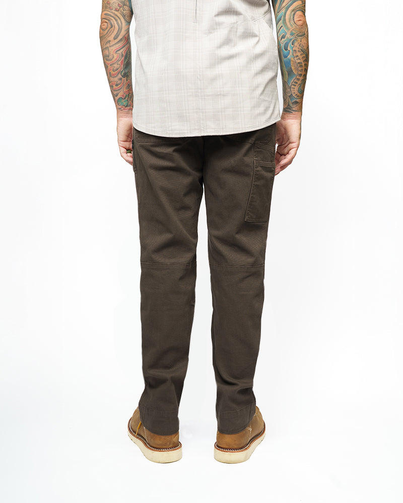 Off The Grid Surplus - Trailblazer Taper Fit Pants - DK BRN - Rear