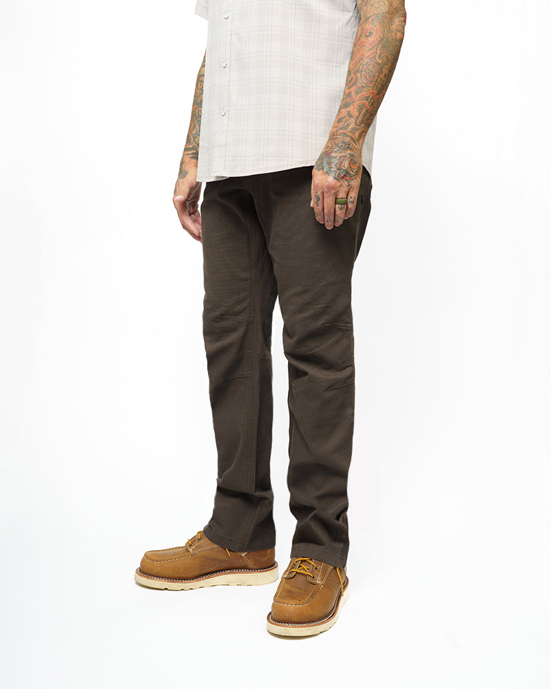 Off The Grid Surplus - Trailblazer Taper Fit Pants - DK BRN - Front left