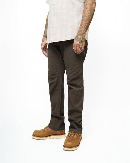Off The Grid Surplus - Trailblazer Taper Fit Pants - DK BRN - Front left