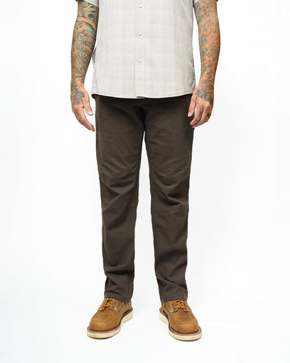 Off The Grid Surplus - Trailblazer Taper Fit Pants - DK BRN - Front