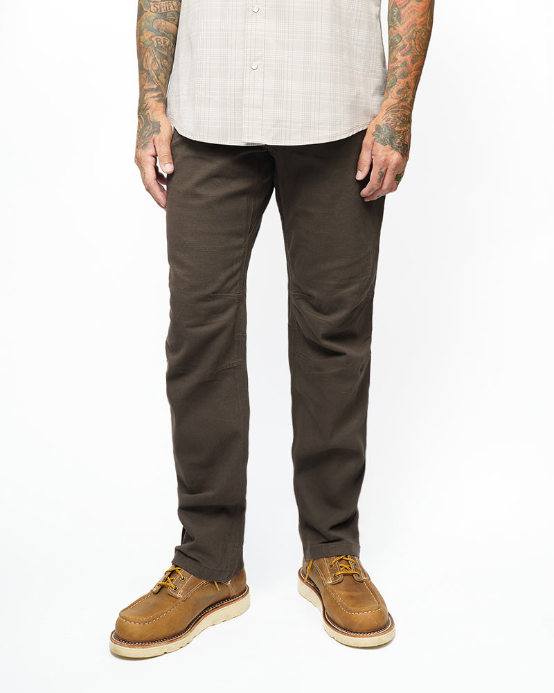 Off The Grid Surplus - Trailblazer Taper Fit Pants - DK BRN - Front