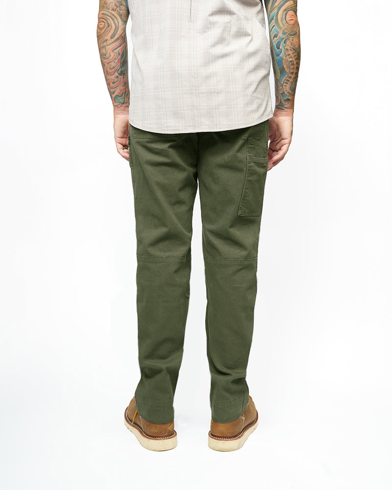 Off The Grid Surplus - Trailblazer Taper Fit Pants - DK Olive - Rear