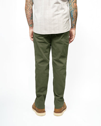 Off The Grid Surplus - Trailblazer Taper Fit Pants - DK Olive - Rear