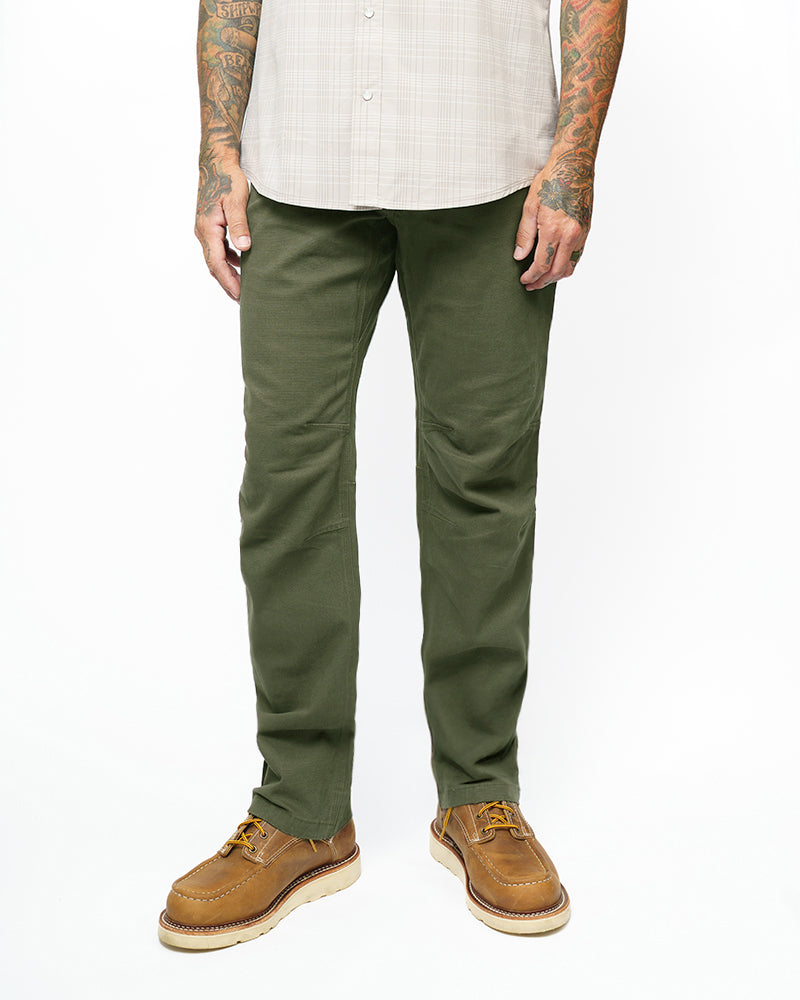 Off The Grid Surplus - Trailblazer Taper Fit Pants - DK Olive - Front
