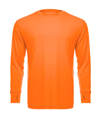 SpectraUSA - UPF 50 Performance Crew - Front - Safety orange