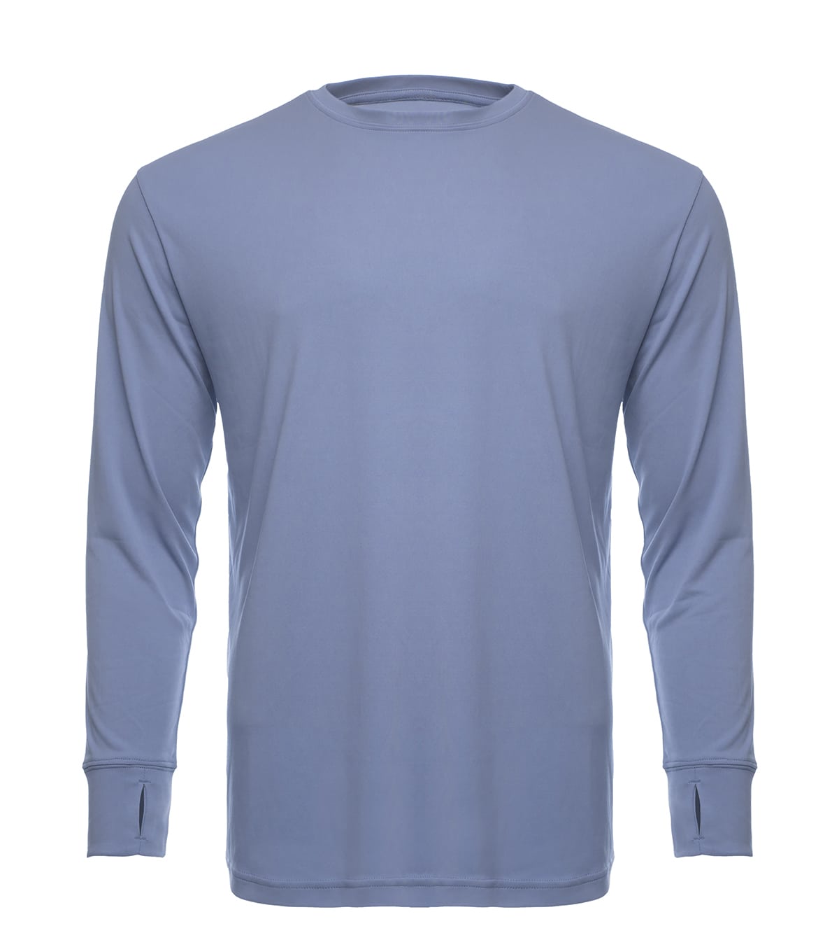 SpectraUSA - UPF 50 Performance Crew - Front - Light blue