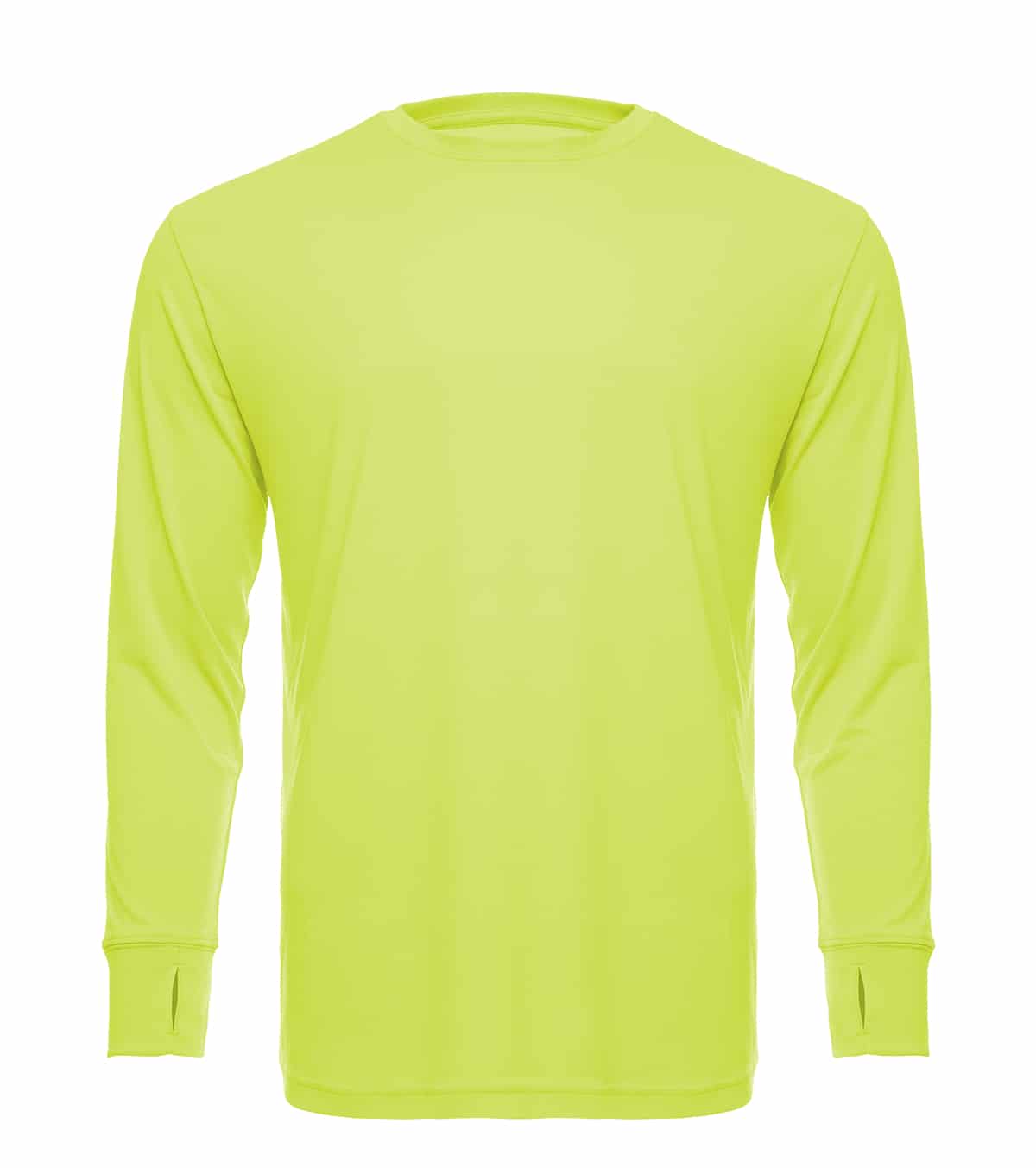 SpectraUSA - UPF 50 Performance Crew - Front - Safety yellow