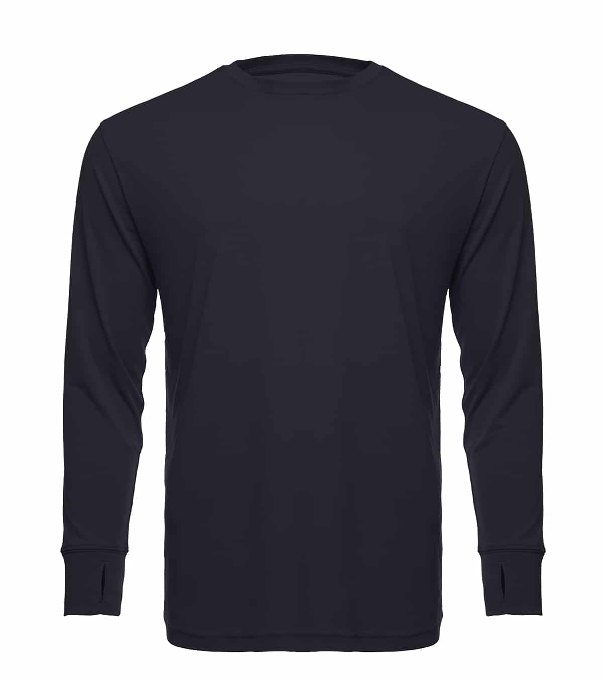 SpectraUSA - UPF 50 Performance Crew - Front - Black