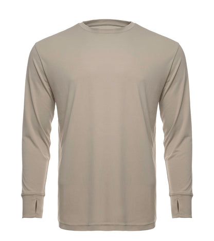 SpectraUSA - UPF 50 Performance Crew - Front - Warm grey