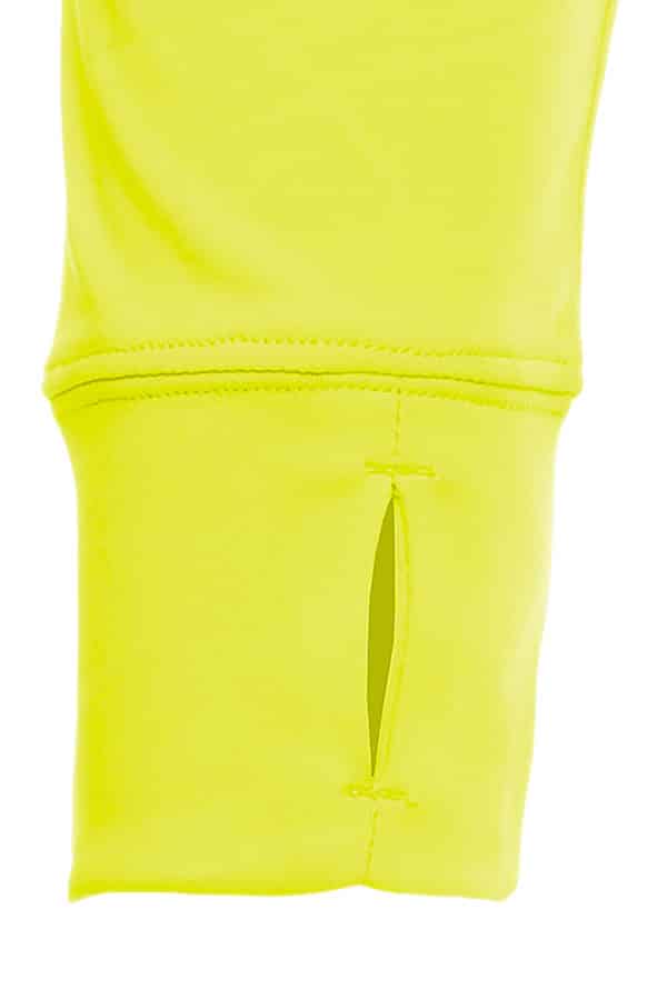 SpectraUSA - UPF 50 Performance Hoody - Thumb hole detail - Safety yellow