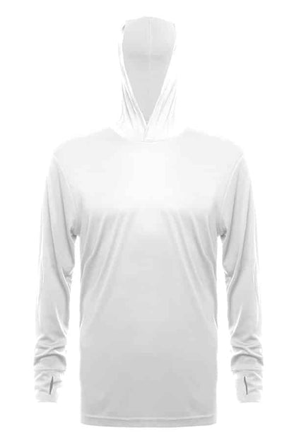 SpectraUSA - UPF 50 Performance Hoody - Front, no model - White