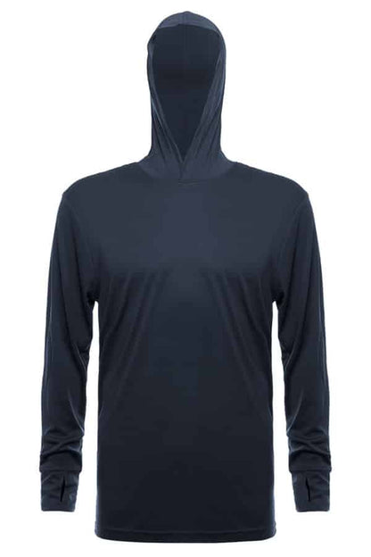 SpectraUSA - UPF 50 Performance Hoody - Front, no model - Steel grey