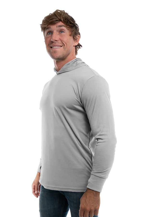SpectraUSA - UPF 50 Performance Hoody - Front left - Metal