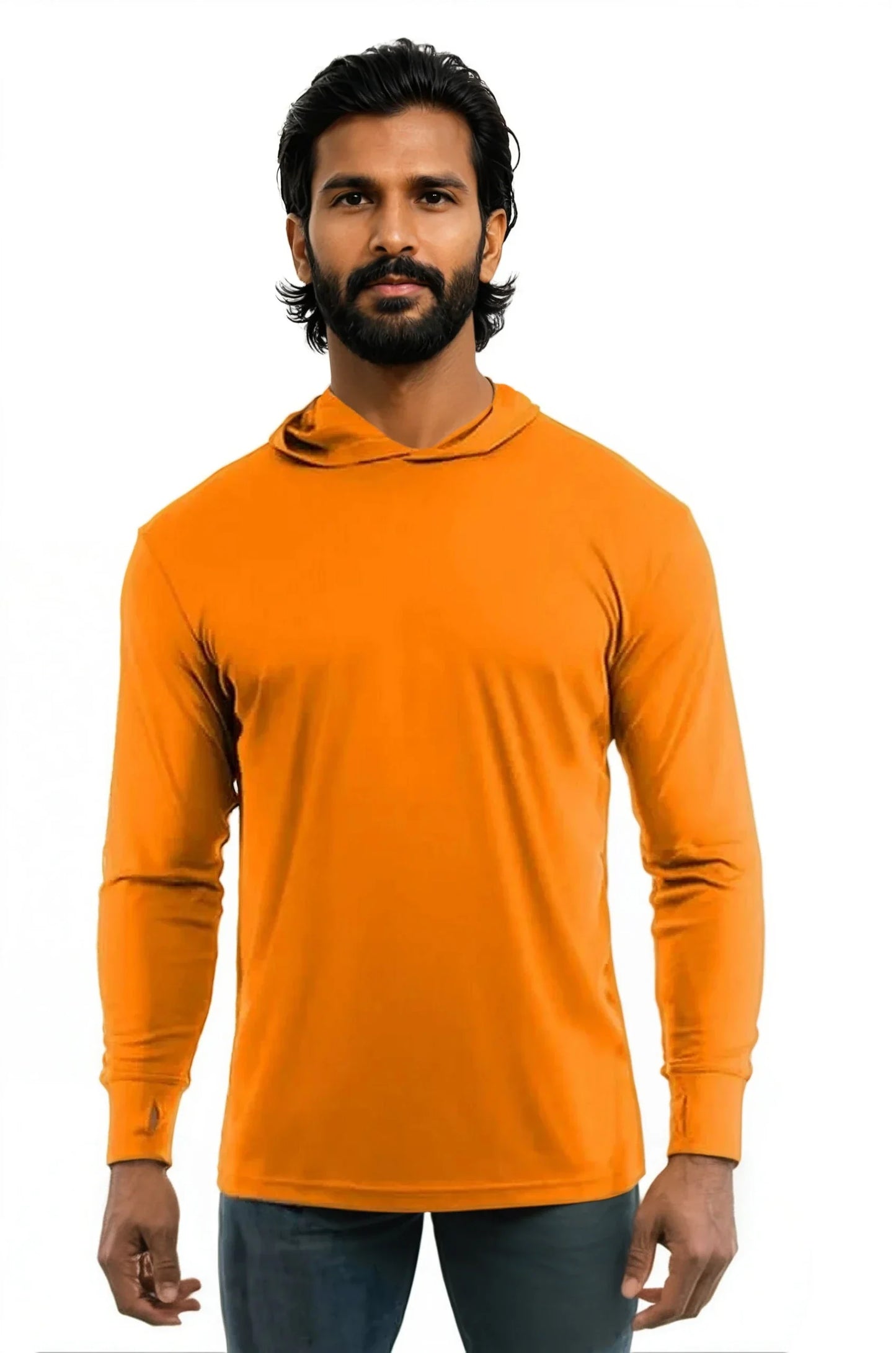 SpectraUSA - UPF 50 Performance Hoody - Front - Safety orange