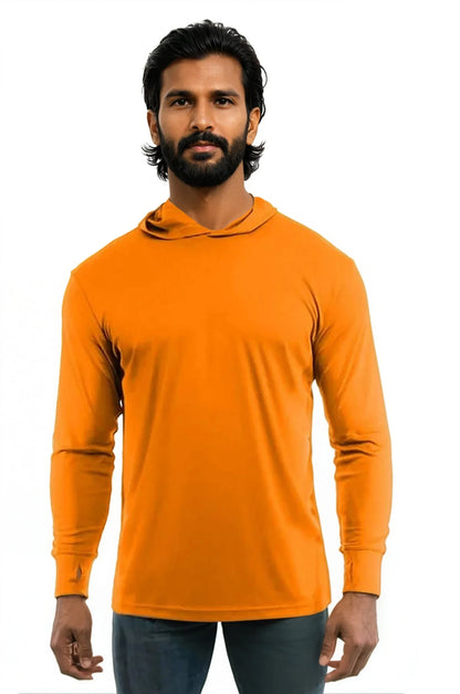 SpectraUSA - UPF 50 Performance Hoody - Front - Safety orange