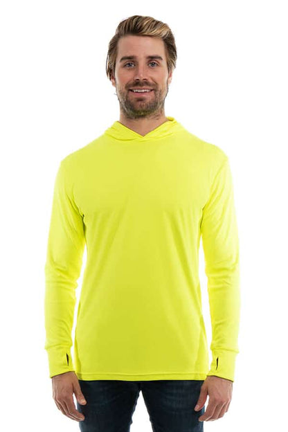 SpectraUSA - UPF 50 Performance Hoody - Front - Safety yellow