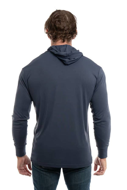 SpectraUSA - UPF 50 Performance Hoody - back - Steel grey