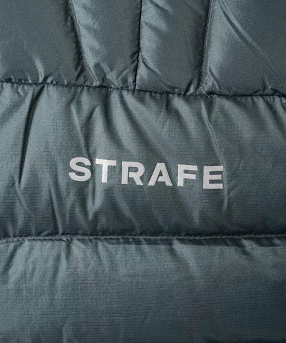 Strafe Outerwear - Palisade Down Insulator Jacket - Logo detail - Deep Forest