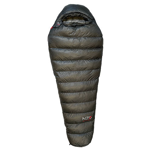 Near Zero Outdoor Gear - ZERO Mummy Sleeping Bag - Unrolled