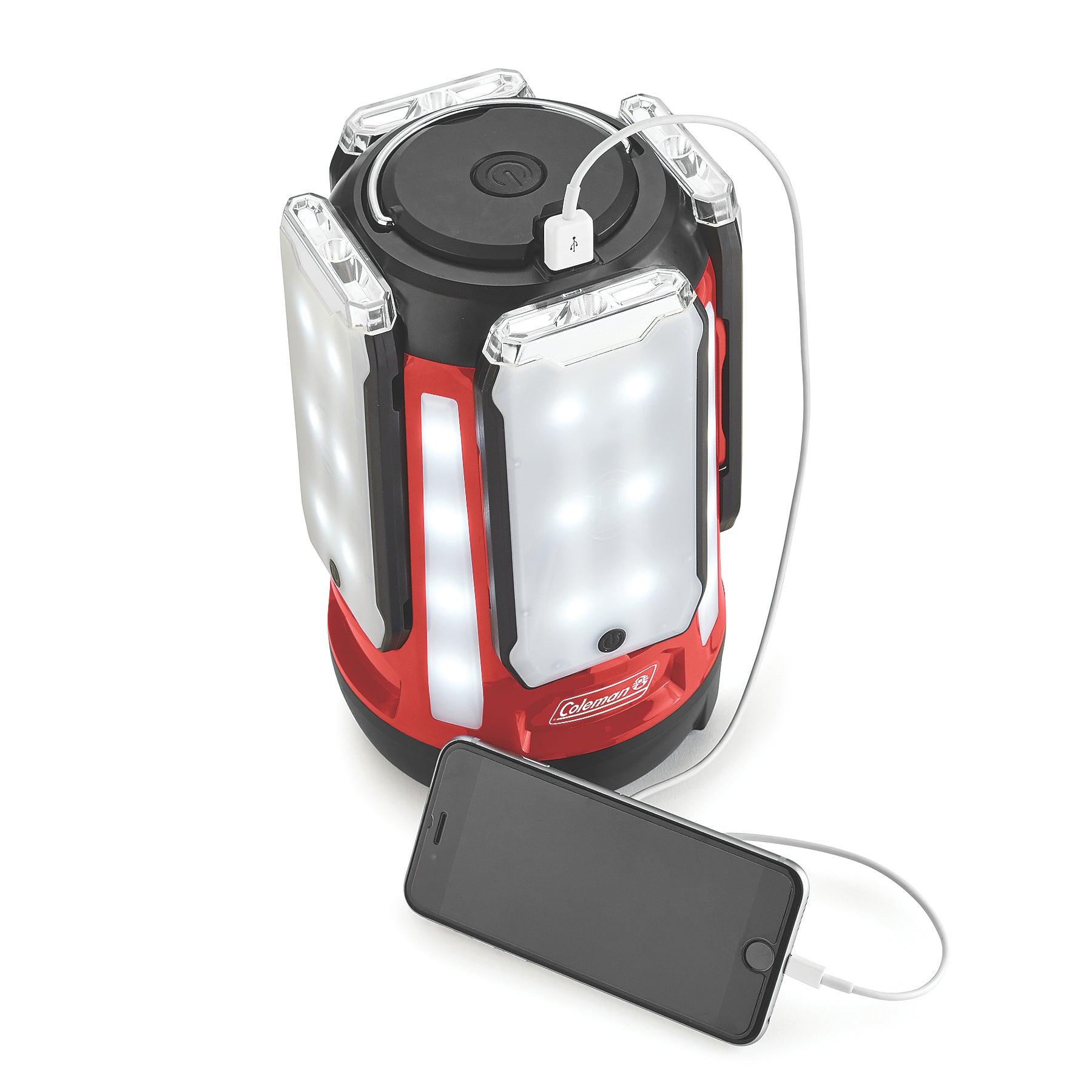 Coleman - Quad Pro 800L LED Panel Lantern - Removable, rechargable light panel