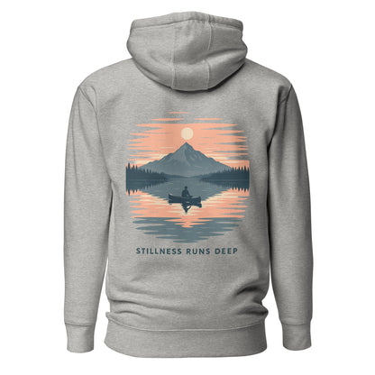 Trail Tide Co - Highwater Horizon Hoodie - Back - Carbon Grey
