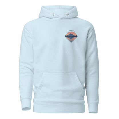 Trail Tide Co - Highwater Horizon Hoodie - Front - Sky Blue