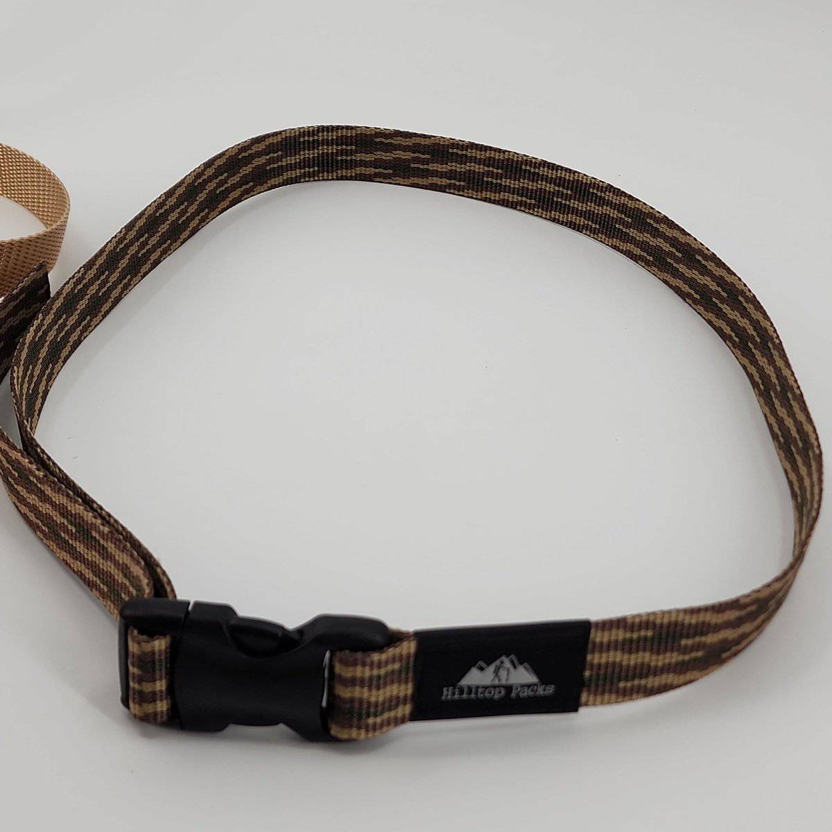 Hilltop Packs LLC - Ultralight Hiker Belts - Woodland Camo