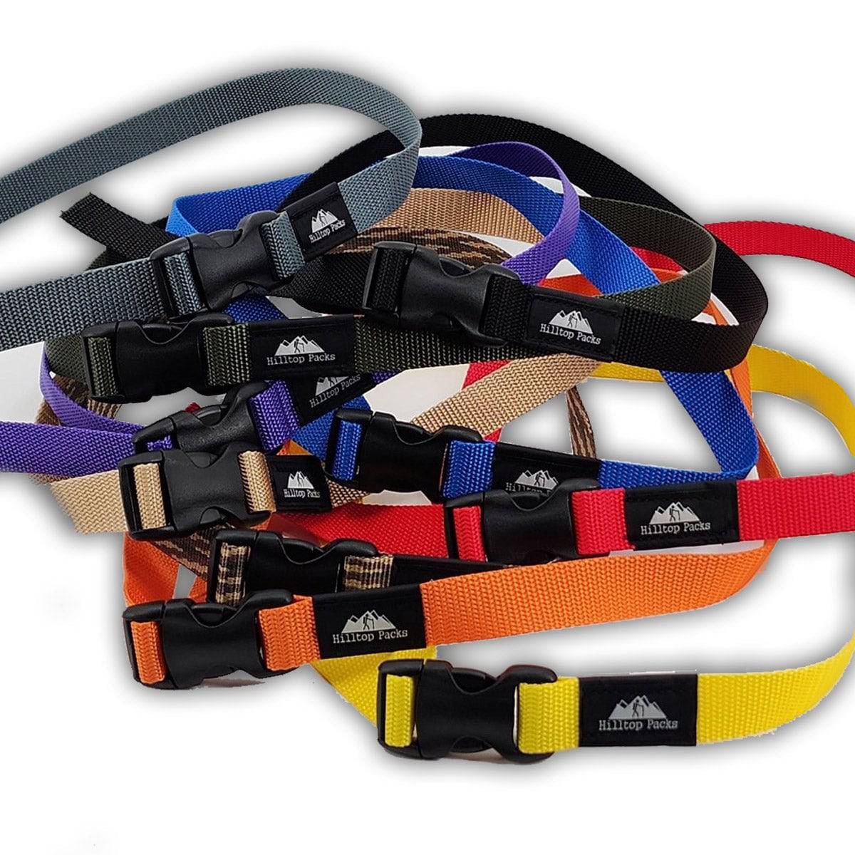 Hilltop Packs LLC - Ultralight Hiker Belts - Assorted hiking belts