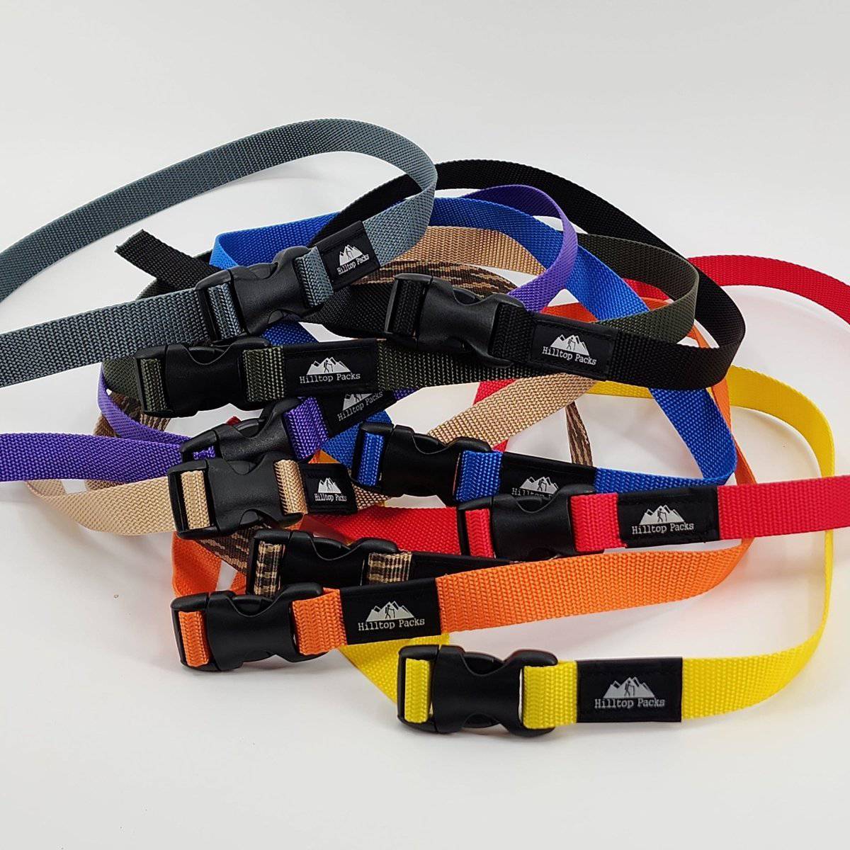 Hilltop Packs LLC - Ultralight Hiker Belts - Assorted hiking belts