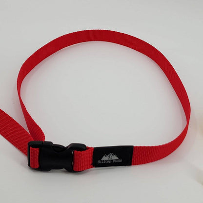 Hilltop Packs LLC - Ultralight Hiker Belts - Red