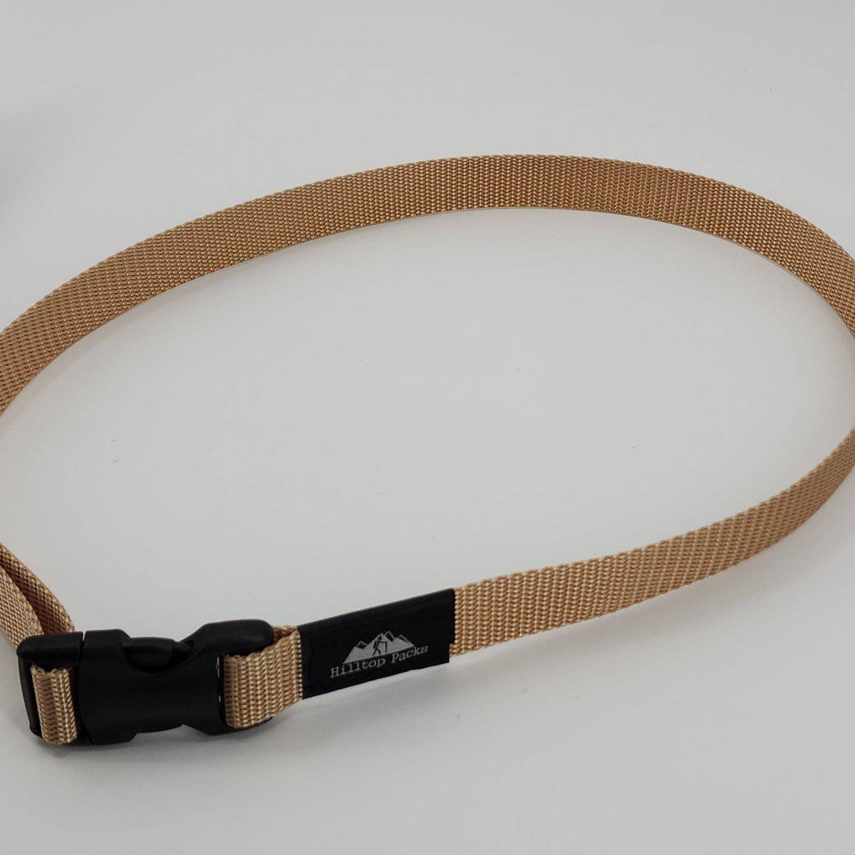 Hilltop Packs LLC - Ultralight Hiker Belts - Khaki