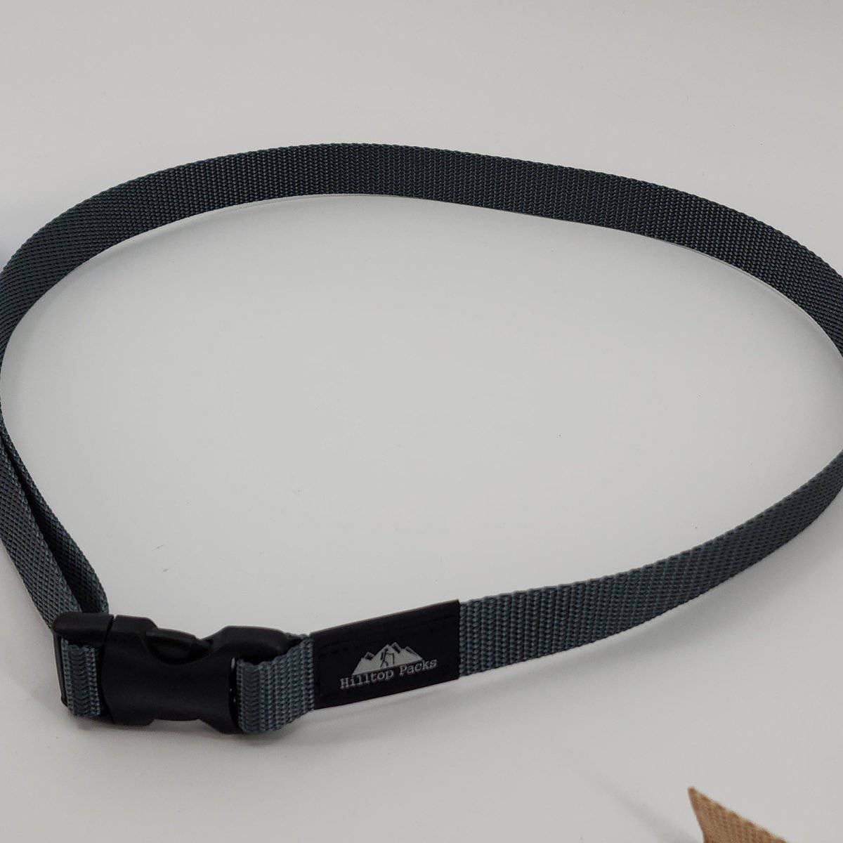 Hilltop Packs LLC - Ultralight Hiker Belts - Gray