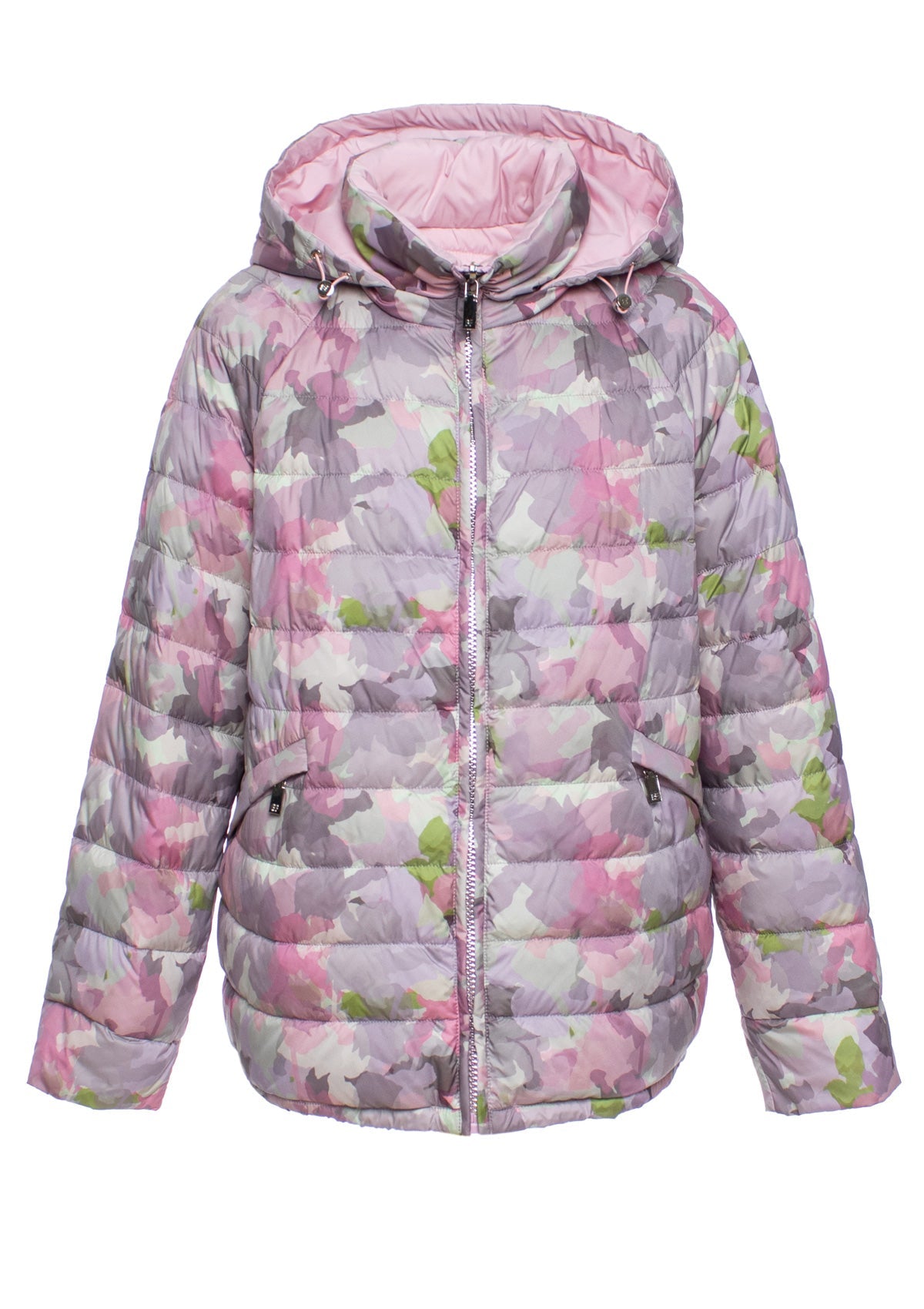 Reversible Demi-Season Jacket - Iris/Pink