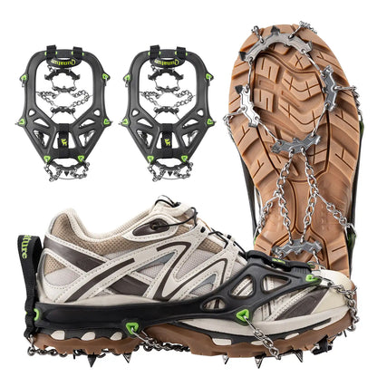 Anti Slip Stainless Steel Traction Devices for Shoes and Boots